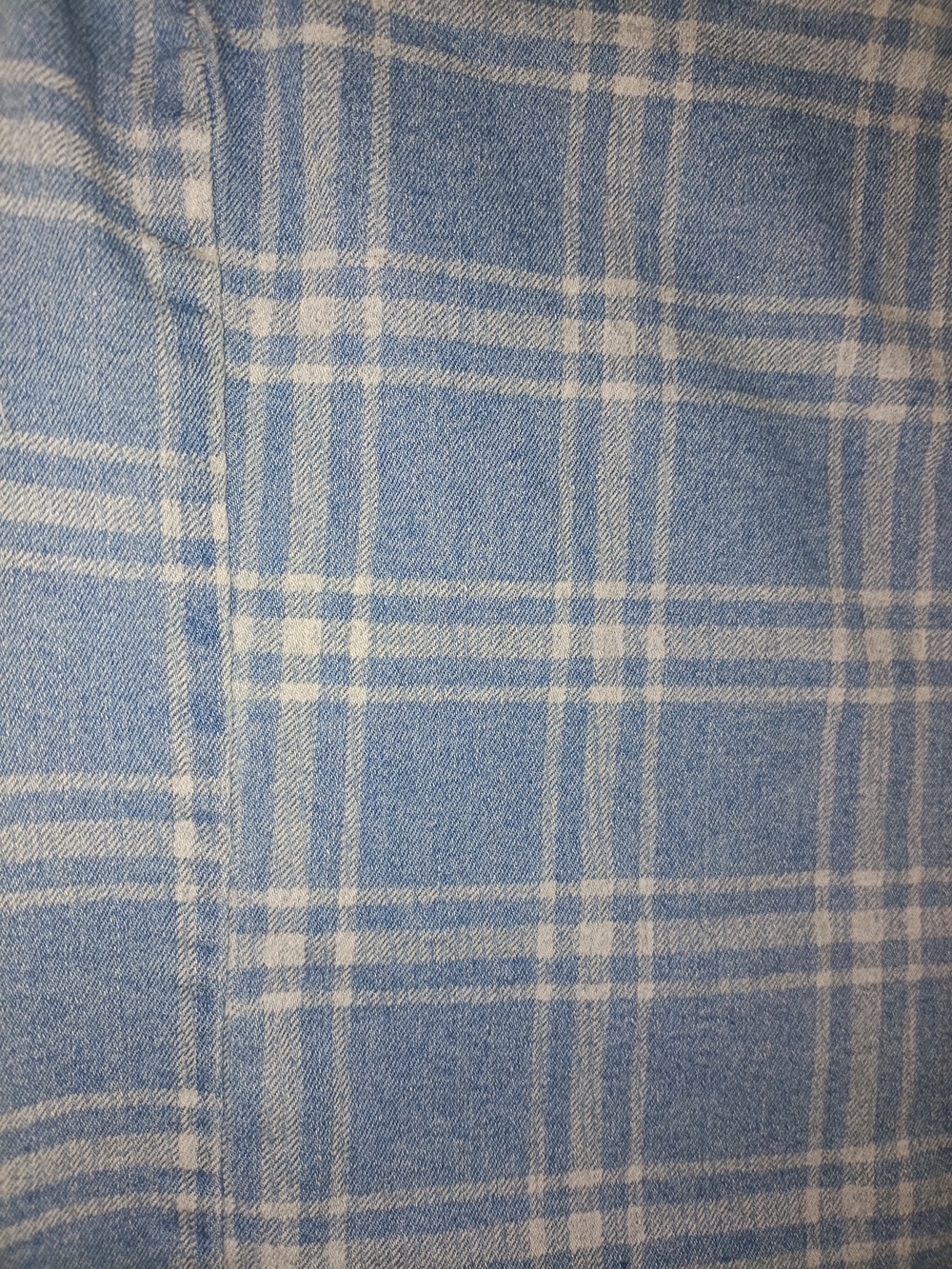 Forever 21 Light Blue Plaid Mini Dress - Picture 2 of 6